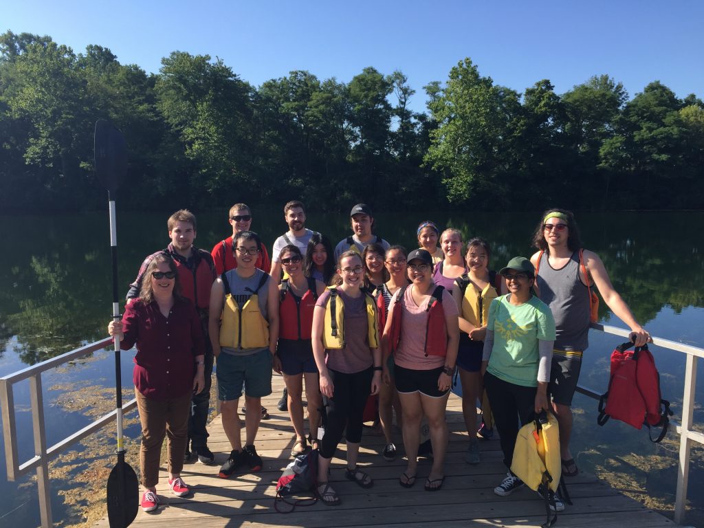 Murphy Group canoe trip summer 2019.